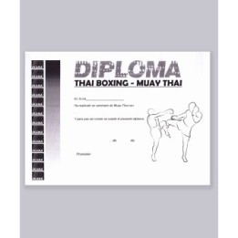 DIPLOMA DE SEMINARIO THAI Y MUAY-THAI  - 1