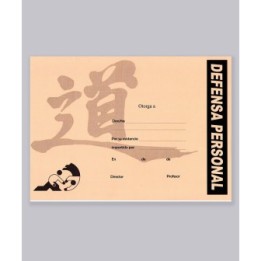 DIPLOMA DE DEFENSA PERSONAL  - 1