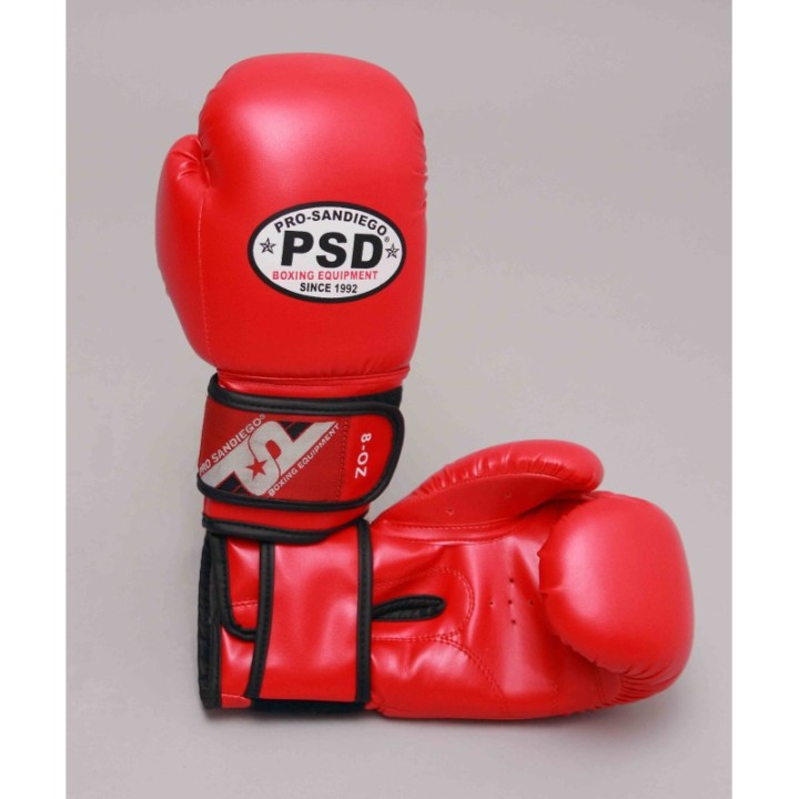GUANTES KICK-BOXING ATTACK ROJO - 1