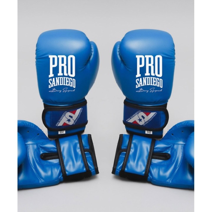 KICK-BOXING GLOVES ATTACK BLUE - 1