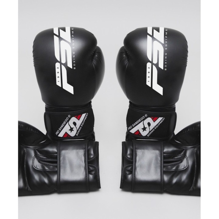 GUANTES KICK-BOXING ATTACK NEGRO - 2