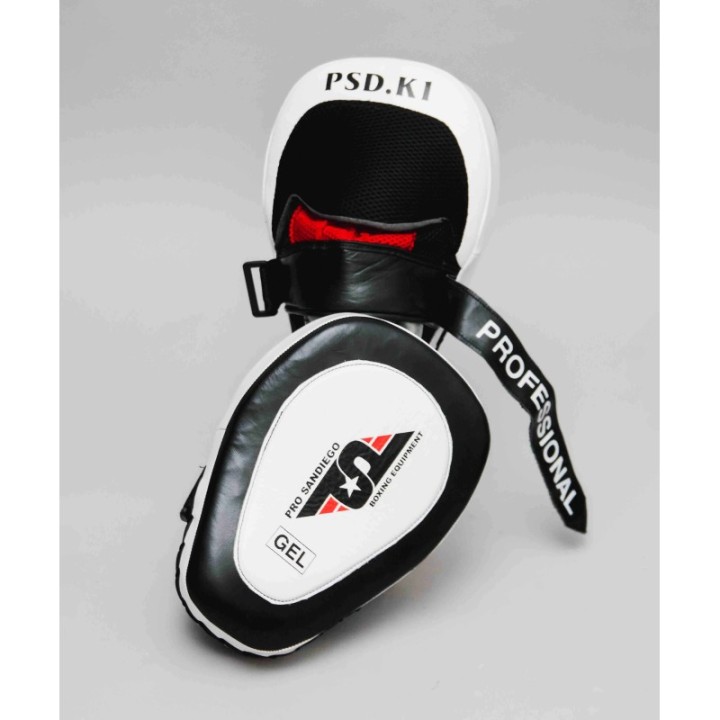 MANOPLA ENTRENADOR CURVADO PIEL (GEL) PSD  - 1