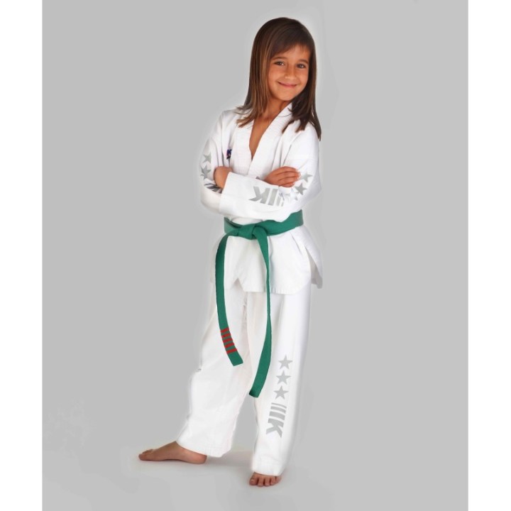 DOBOK IKARA MOD. COLOR STAR ESTRELLA PLATA  - 1