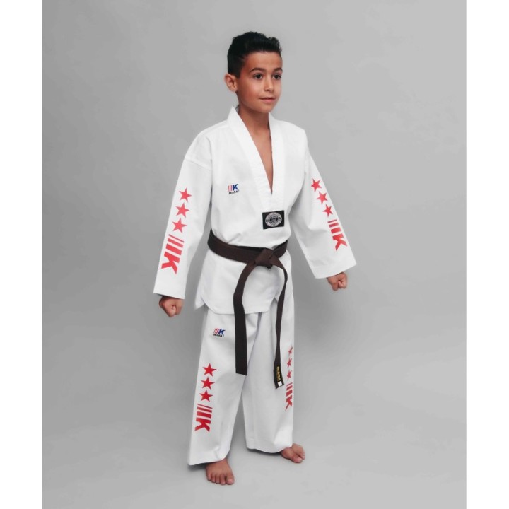 DOBOK IKARA MOD. COLOR STAR ESTRELLA ROJA  - 1