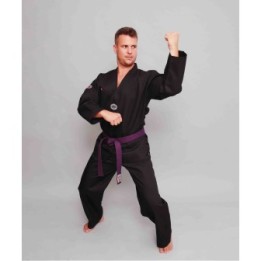 DOBOK IKARA MOD TKD MASTER EN NEGRO  - 1