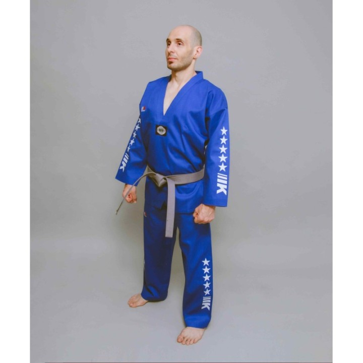 IKARA DOBOK MOD. TKD MASTER BLUE WITH WHITE STARS  - 1
