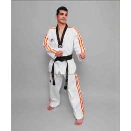 DOBOK IKARA SPAIN TEAM. BANDERA ESPAÑOLA  - 1