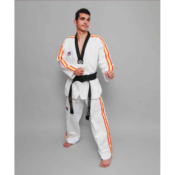 DOBOK IKARA SPAIN TEAM. BANDERA ESPAÑOLA  - 1