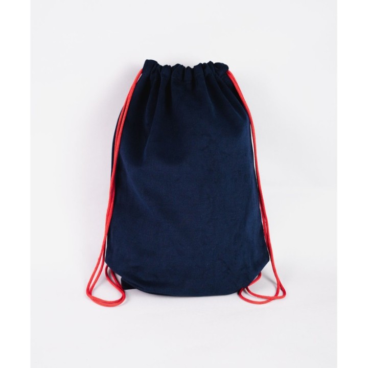 COTTON BACKPACK WITH DRAWS  - 1