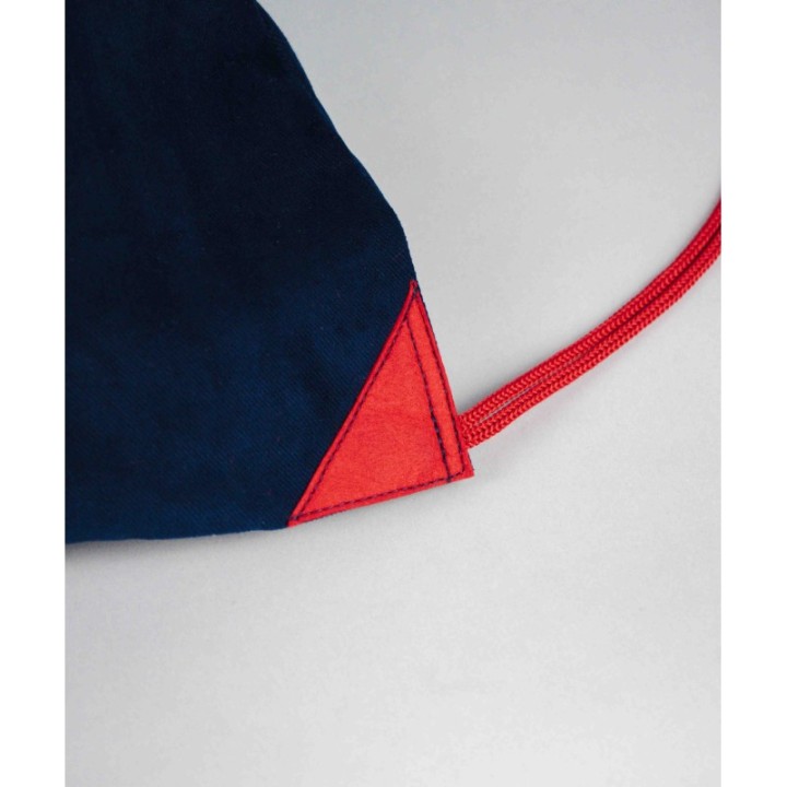 MOCHILA ALGODÓN CON CORDONES  - 2