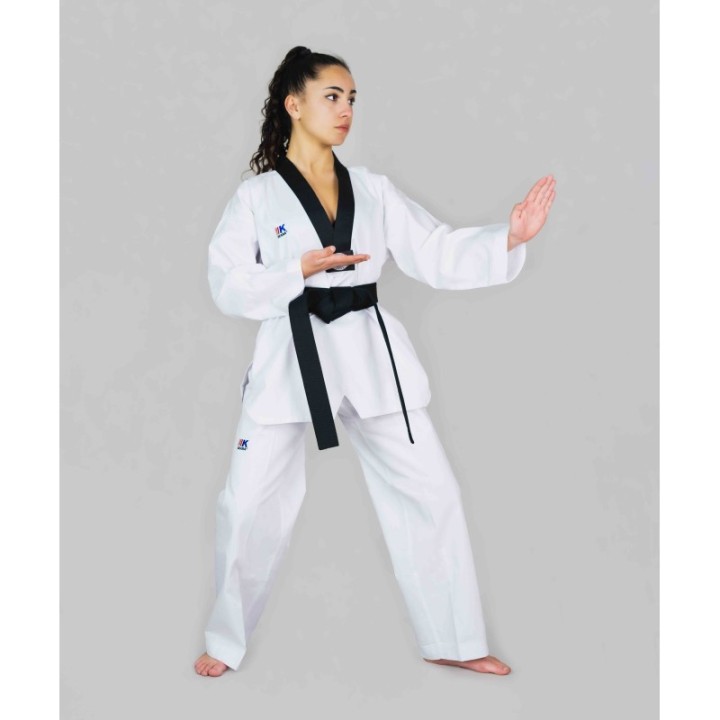 DOBOK IKARA ESPECIAL PANA SIN BORDADO CUELLO NEGRO - 1