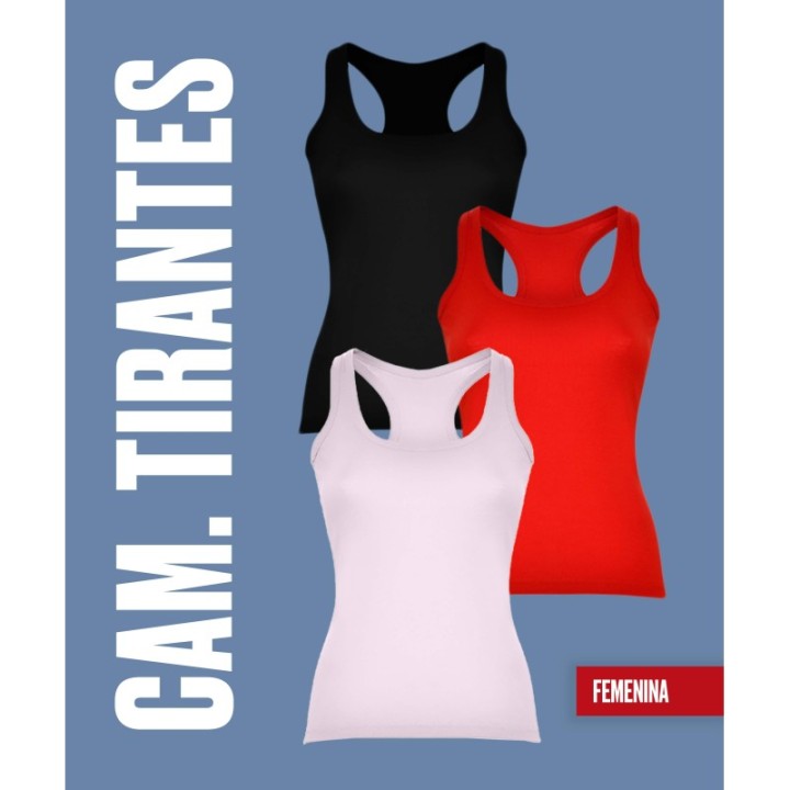 PERSONALIZACIÓN CAMISETA TIRANTES MUJER  - 2