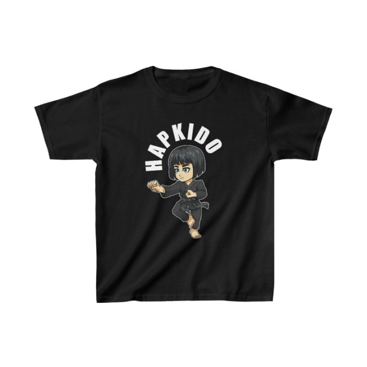 HAPKI GIRL BLACK UNIFORM CAMISETA  - 2