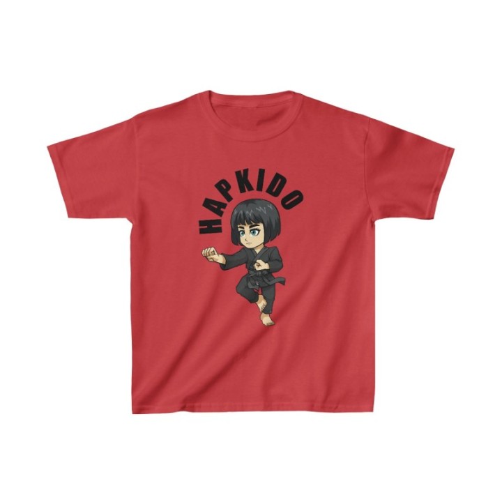 HAPKI GIRL BLACK UNIFORM CAMISETA  - 5