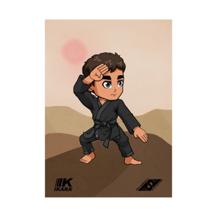 POSTER HAPKI BOY BLACK UNIFORM  - 2