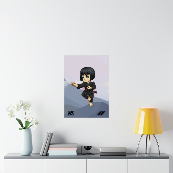 POSTER HAPKI GIRL BLACK UNIFORM  - 8