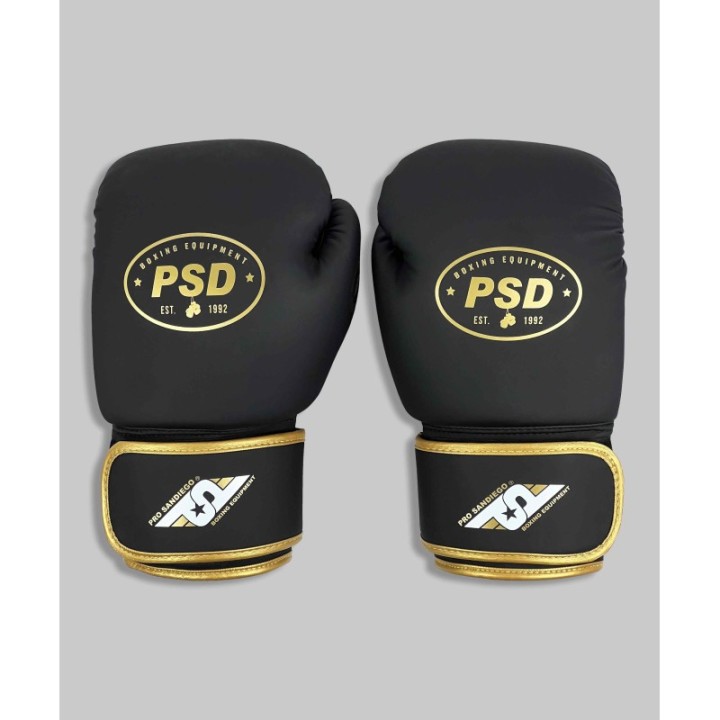 GUANTES PSD ELITE KICK BOXING NEGRO  - 2