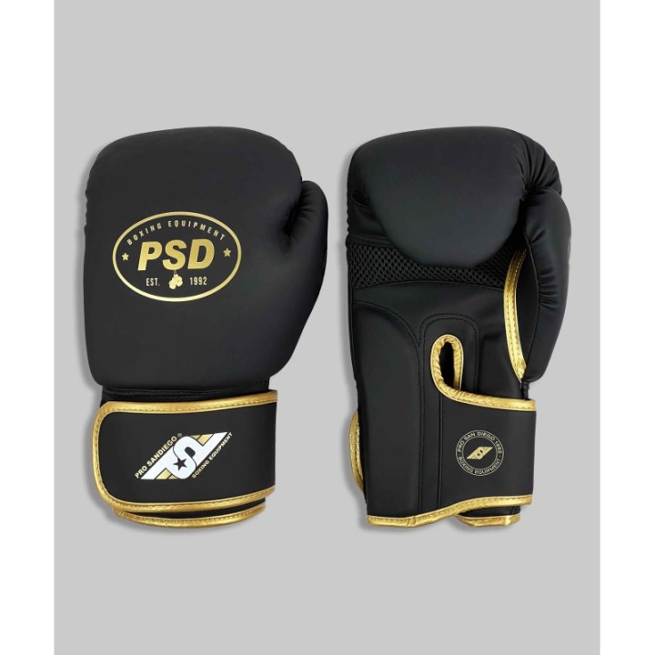 GUANTES PSD ELITE KICK BOXING NEGRO  - 4