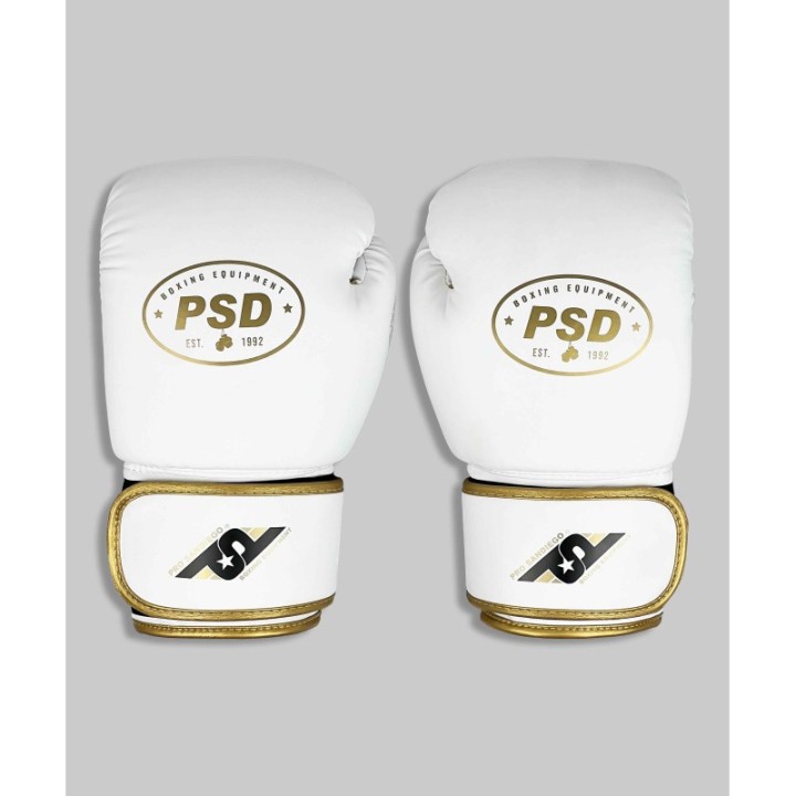 GUANTES PSD ELITE KICK BOXING BLANCO  - 2