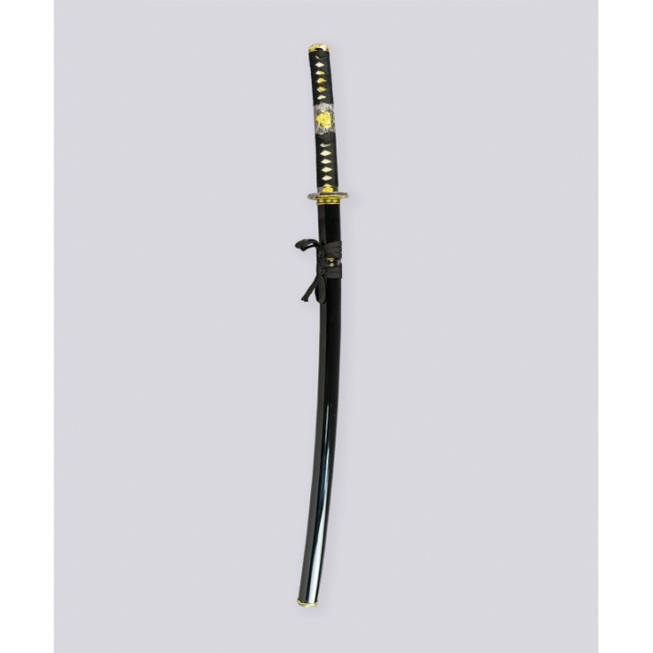 KATANA PUÑO NEGRO 196 C/APLIQUE  - 1