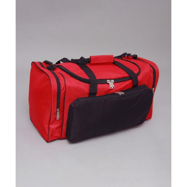 SPORTS BAG EXTRA 62X30X32 CM RED/BLK  - 2