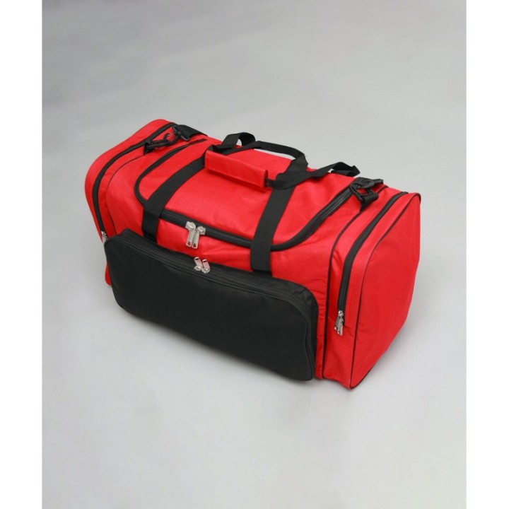 SPORTS BAG EXTRA 62X30X32 CM RED/BLK  - 3