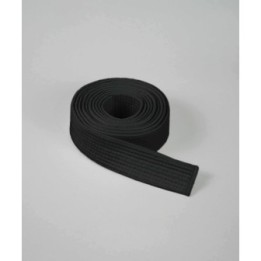 CINTURON NEGRO 100% ALGODÓN  - 1