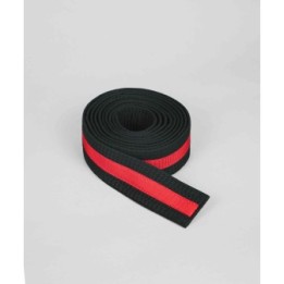 BLACK STRIPES SPECIAL BELT 100% COTTON - 1