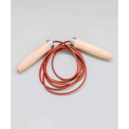 LEATHER JUMP ROPE WITH BEARINGS  - 1