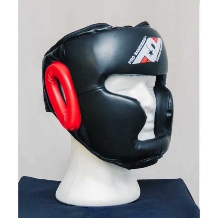 CASCO BOXEO BARBILLA TRAINING PU N/R  - 1