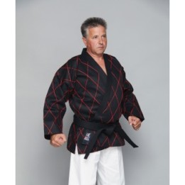 HAPKIDO BLACK JACKET MOD. RED DIAMOND  - 1