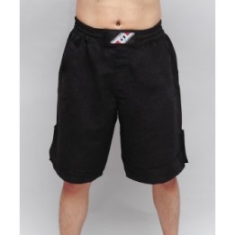 MMA TROUSERS SMOOTH BLACK MOD. PSD  - 1
