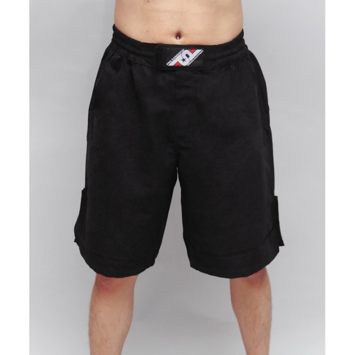 PANTALON MMA NEGRO MOD. PSD LISO  - 1