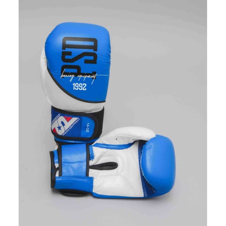 GUANTES KICK-BOXING MOD. GENERATION AZUL  - 1