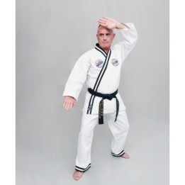 HAPKIDO JINJUNGKWAN WHITE DOBOK DIAMOND  - 1